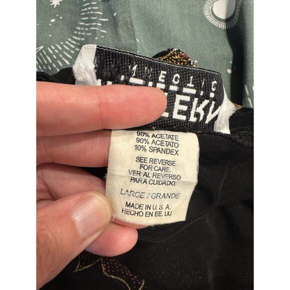 Western Connection Size Large Slinky Top Stretch Rose Hat Lady 90s Cowgirl Boho - Picture 7 of 7